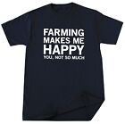 Farming T-shirt Gardening Lover Farm Animal Vegetables Food Farmers Market Tee
