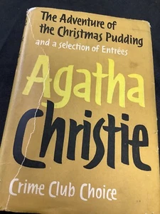 * Acceptable 1st Ed. 1960 Adventures Of The Christmas Pudding Agatha Christie - Picture 1 of 19