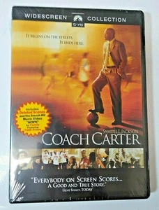 Coach Carter (DVD, 2005, Widescreen Collection) Samuel L Jackson NEW SEALED - Picture 1 of 2