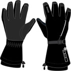 Divas 52379 Trail Glove 2.0 Lg Black