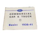Ford Commercial Car & Truck Sales Brochure 1938- 1941 