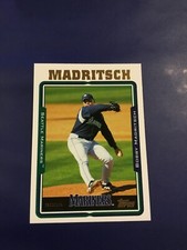 2005 Topps # 486 BOBBY MADRITSCH ROOKIE Seattle Mariners Oak Lawn IL MINT ! 
