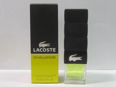 Lacoste Challenge de Lacoste para hombre 2,5 OZ eau de toilette spray en caja SELLADA Foto 1 de 2