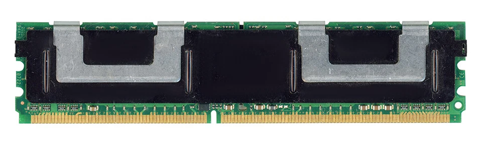 Serveur RAM Module Kingston Kvr667d2d8f5k2/2g DDR2 2GB 667MHz ECC Fully - Photo 1/2