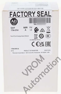 Surplus Sealed Allen Bradley 1794-OF4I /A FLEX I/O Analog Output Module 4 Point - Picture 1 of 5
