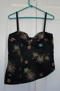 ORIENTAL-INSPIRED ASYMMETRICAL CAMI by DINA BAR-EL, SZ 8 - Picture 1 of 4