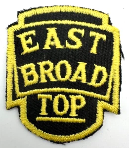 Parche uniforme East Broad Top Railroad And Coal Company bordado compañía - Imagen 1 de 3