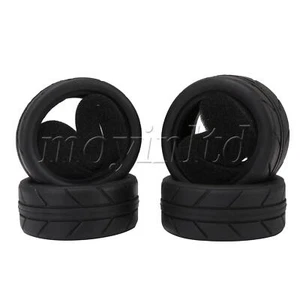 4x flechas de radiocontrol patrón goma neumático negro para coche de carretera 2,56 pulgadas OD - Imagen 1 de 6