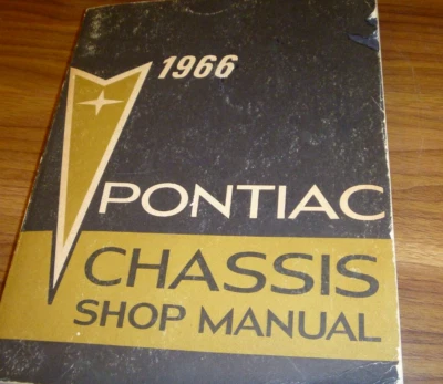 Pontiac Bonneville 1966 chasis manual de reparación de servicio de taller Foto 1 de 2