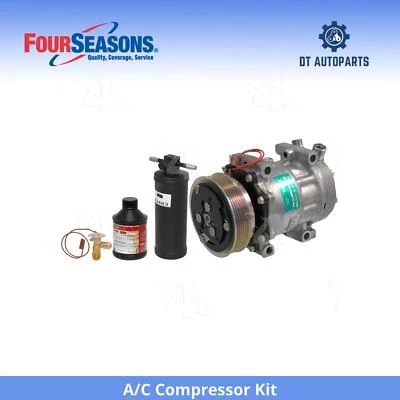 Kit compresor aire acondicionado Ford F-150 1988-1993 4 estaciones 1989 1990 1991 1992 Foto 1 de 4