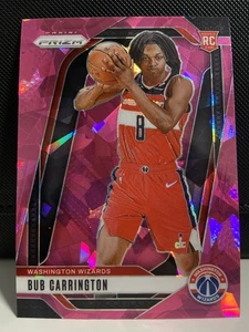 Bub Carrington 2024-25 Panini Prizm Basketball Pink Ice Prizm Rookie Card  - Bild 1 von 2