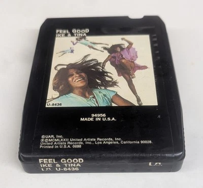 1971-IKE AND TINA TURNER , "Feel Good “ 8- TRACK TAPE, R&B - Image 1 of 3