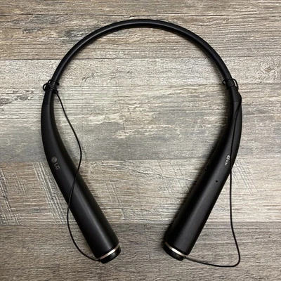 LG Tone Pro HBS-780 Bluetooth Wireless Stereo Headset Black  For Parts Or Repair - Image 1 of 3