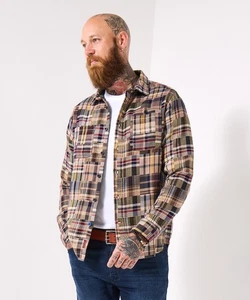 Joe Browns Men's Men’s Check Long Sleeve Shirt - Picture 1 of 31