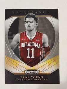 Trae Young BRILLIANCE No. 16 Oklahoma - 2021 Panini Prizm - Picture 1 of 2