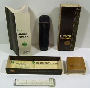 Regla deslizante Pickett N200 T 6" con instrucciones, estuche, caja - Trig años 60 vintage - Imagen 1 de 7