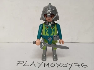PLAYMOBIL KNIGHTS. PLAYMOXOY76. CABALLERO DEL EJERCITO DRAGON VERDE. - Picture 1 of 2