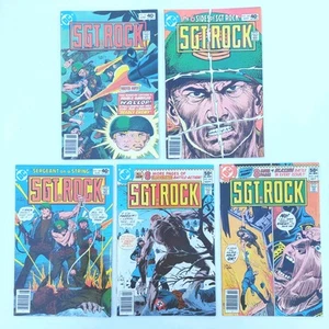 Sgt. Rock 341-345 8,5 Sehr guter Erhaltungszustand + DC Comics Posten von 5 Büchern 1980 Joe Kubert - Bild 1 von 12