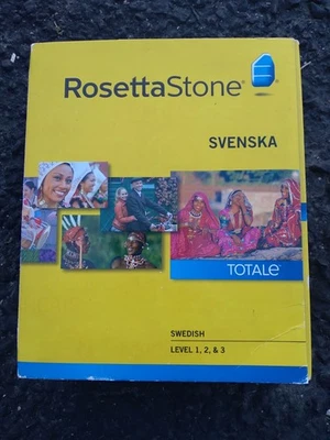 Rosetta Stone Swedish Complete Level 1, 2, 3 - Image 1 of 4