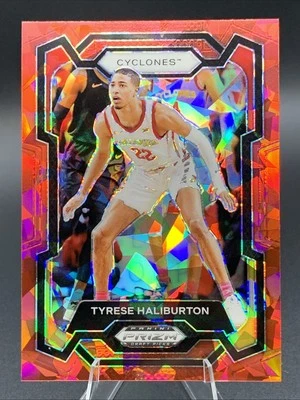 2024 Panini Prizm Draft Picks - Tyrese Haliburton #65 Red Ice Prizm - Image 1 of 2