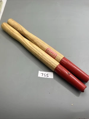 2 Replacement wood handle Hedge trimmer gardening tool  Lopper bushes 16" long - Image 1 of 4