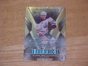 Evan Bouchard 2025-26 Black Diamond AUTO 77/99 Edmonton Oilers - Bild 1 von 2