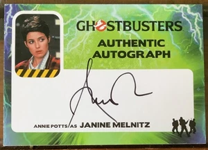 2016 Ghostbusters Annie Potts AP Autograph Card Jannine Melnitz Cryptozoic! - Bild 1 von 2
