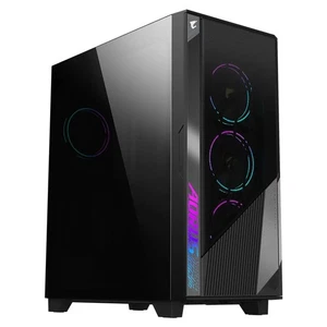 GIGABYTE GB-AC500G ST Midi Tower PC Black ATX EATX micro ATX Mini-ITX Glass Plas - Afbeelding 1 van 1