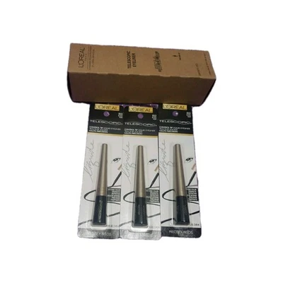 Loreal Telescopic Control Tip Liquid Eyeliner, 3 810s Black - Image 1 of 2