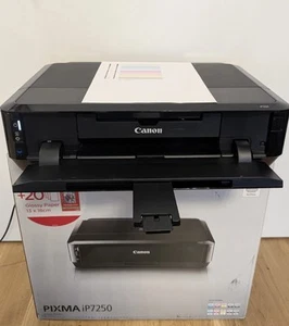 Canon Pixma iP7250 Farb Fotodrucker WLAN , Gesamte Druckzahl- 2800 Seiten !! - Photo 1/8