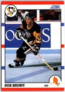 1990-91 Score Hottest and Rising Stars #51 Rob Brown - Imagen 1 de 2