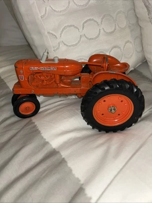 1/16 Allis Chalmers C Toy Tractor Scale Models Orange In Color Vintage - Image 1 of 4