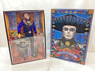 NUEVO 2022 Mattel Barbie Día de Muertos Día de Muertos KEN Muñeca Figura ENVÍO GRATUITO Foto 1 de 4