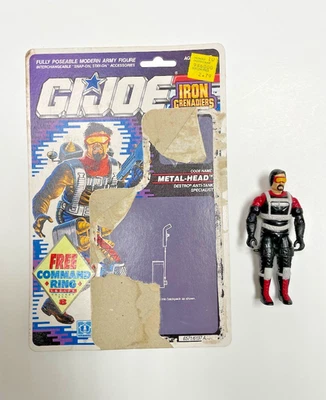 1990 Gi Joe Metal-Head Action Figure with Cardback - Image 1 of 4