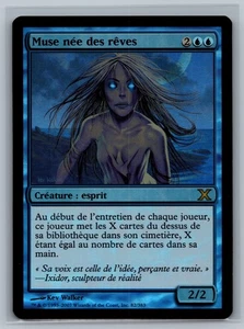 Magic MTG FRENCH 10th Edition Dreamborn Muse #82/383 Foil TCG CCG Tenth - Picture 1 of 2
