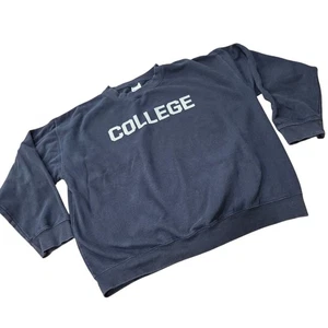 Navy Blue College Sweatshirt Bluto Animal House. Size XL - FITS LIKE A LARGE. - Picture 1 of 5