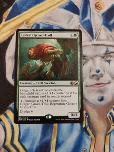 Golgari Grave-Troll MTG Ultimate Masters Rare Green Creature Pack Fresh NM-M x1 - Picture 1 of 4