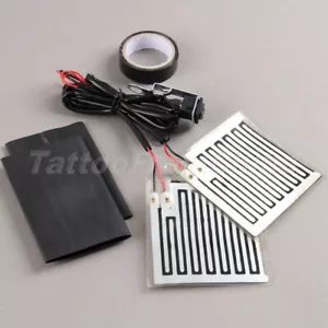 12v Handlebar Grip Heater Part Hand Warmer Kit Snowmobile Motorcycle ATV Bike - Picture 1 of 12