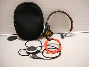 Jabra Evolve 40 Mono ENC010 NC Corded Headset USB With Carry Case Bag - Picture 1 of 11