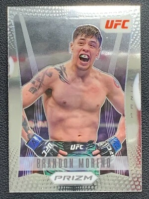 Brandon Moreno 4 Flashback Prizm UFC 2022 Panini - Image 1 of 4