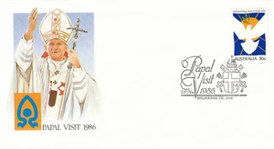 Pope Visit Australia Cover Melbourne 1986 (99477) - Picture 1 of 1
