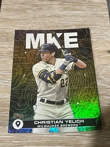 Christian Yelich 2024 Topps Series 2 - City to City #CTC-30 Milwaukee Brewers - Bild 1 von 2