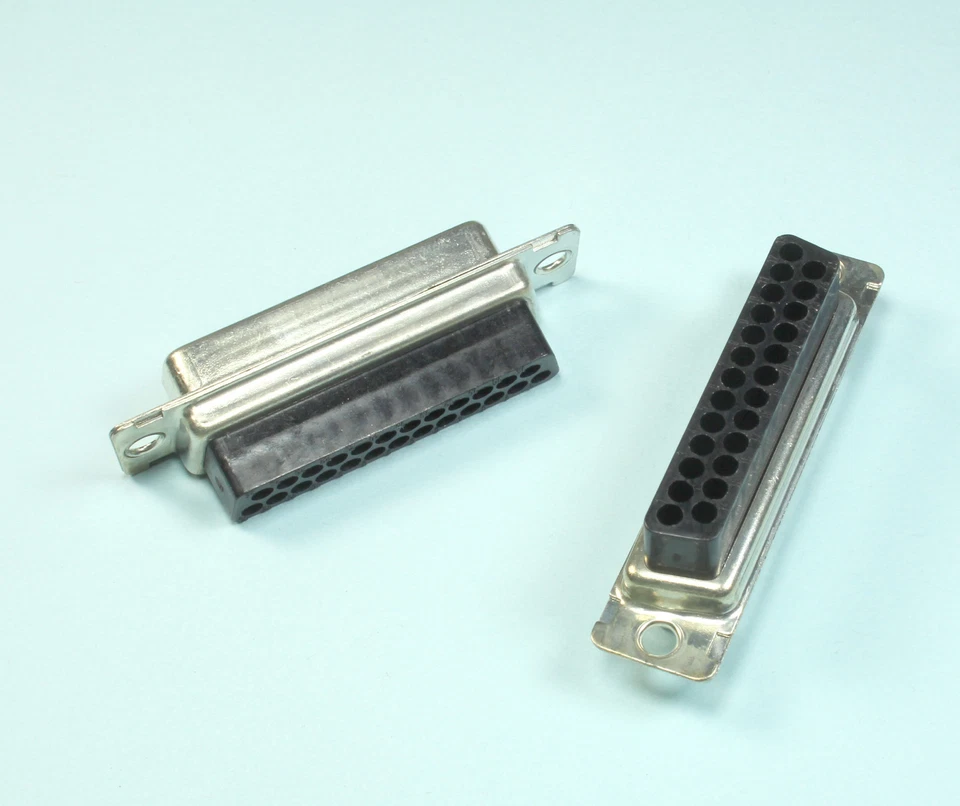 10pcs ITT Cannon DB-25S Subminiature Connector, 25 positions - Image 1 of 1