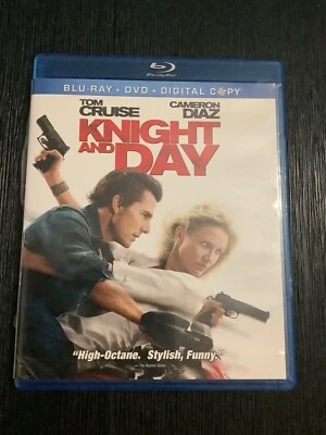 Knight And Day Blu-Ray DVD Movie Video Tom Cruise Cameron Diaz 3 Disc USA Comedy - Image 1 of 3
