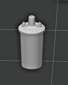 Bobina accensione scala 1/24 1/25 3D resina Accel stile super stock model kit ricambi - Foto 1 di 1