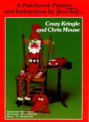 Patrón artesanal Crazy Kringle y Chris Mouse por tuyo Truly 3809 Foto 1 de 2