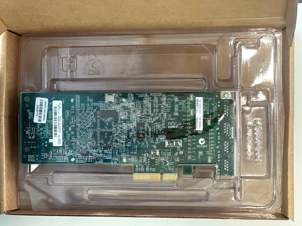 HP NC375T PCIe Quad Port Gigabit Server Adapter HBA 539931-001 538696-B21 - Image 1 of 2