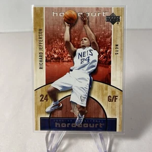 2005-2006 Upper Deck Hardcourt Jersey Nets Basketball Card #54 Richard Jefferson - Bild 1 von 2