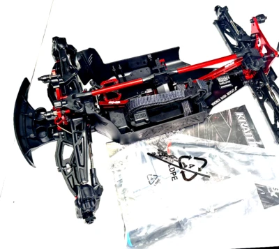 Rodillo deslizante Arrma Kraton 6S EXB 1/8 4x4 sin escobillas Monster Truck ARA8708V6 Foto 1 de 4