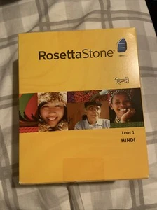 Rosetta Stone Hindi Level 1 & Audio Companion V3 Language Learning Software - Picture 1 of 2
